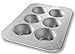 Algopix Similar Product 11 - USA Pan Jumbo Texas Muffin Pan 6 Well