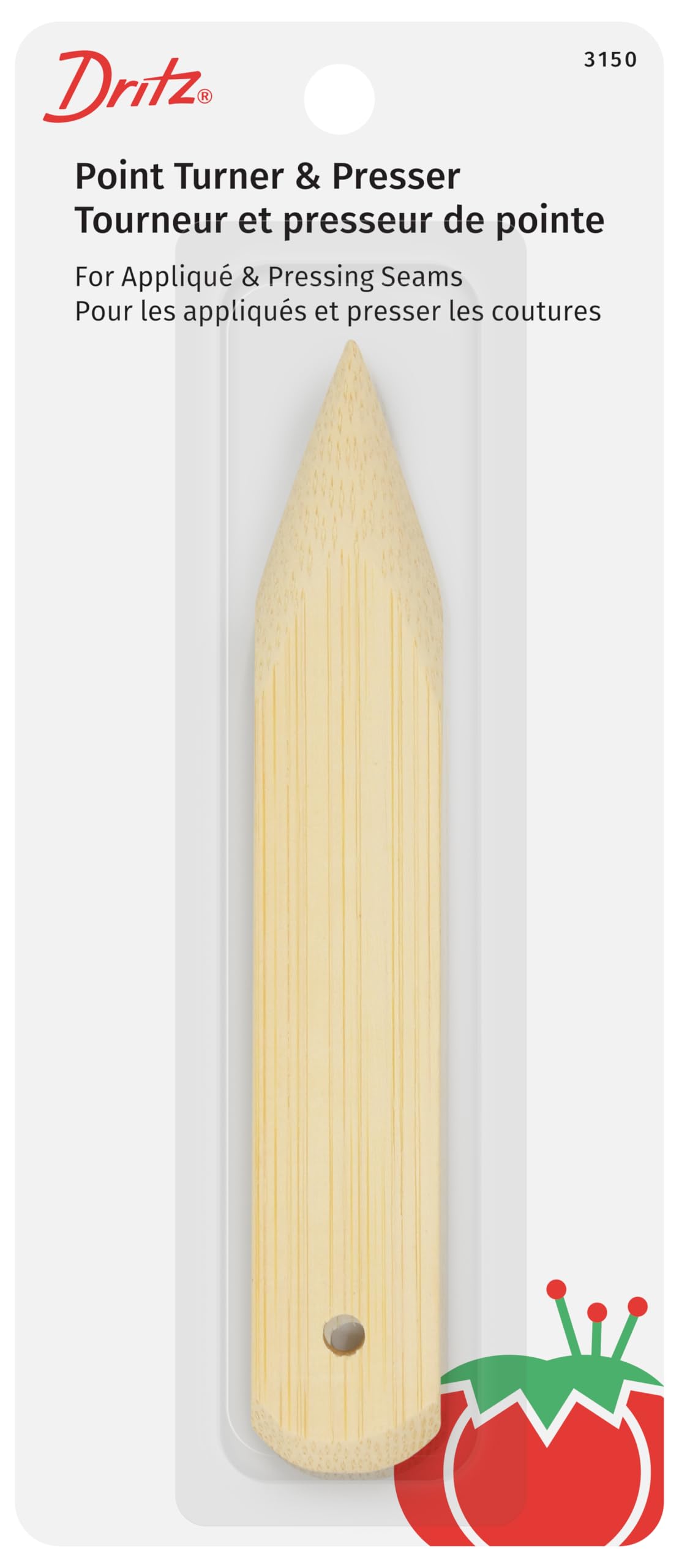 Algopix Similar Product 4 - Dritz 3150 Bamboo Point Turner & Presser