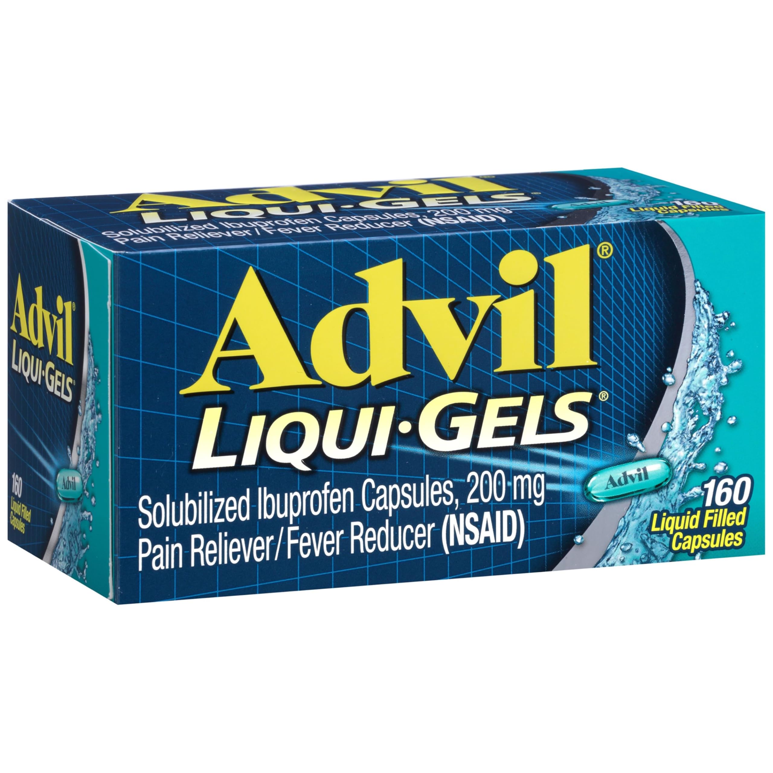 Algopix Similar Product 11 - Advil LiquiGels Pain Reliever and