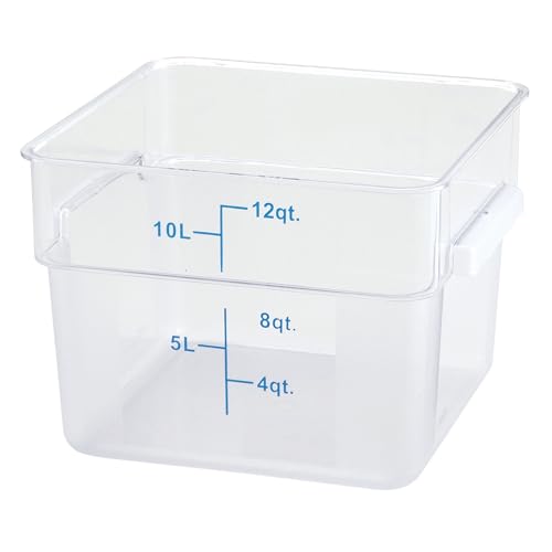 Algopix Similar Product 10 - Winco Square Storage Container