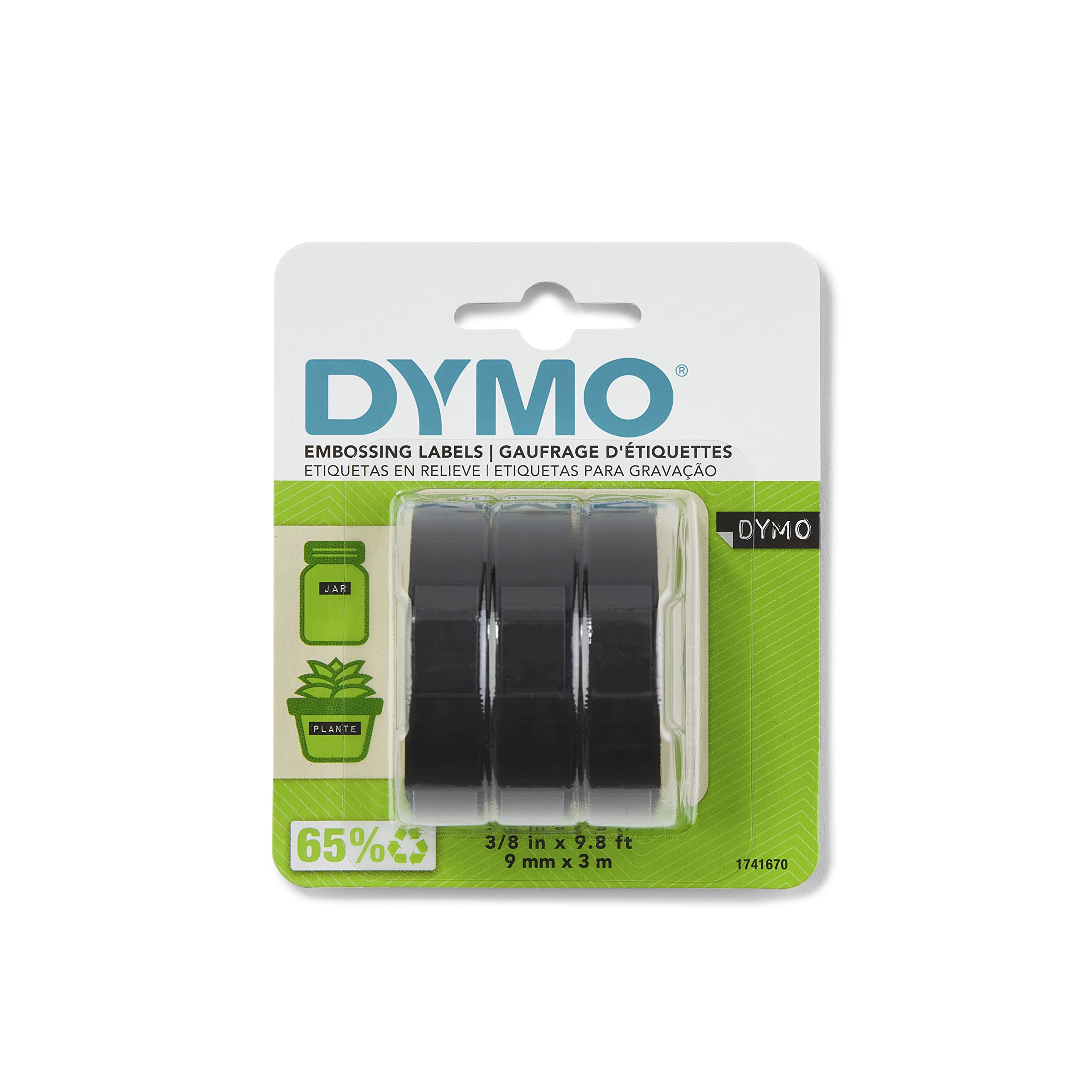 Algopix Similar Product 8 - DYMO SelfAdhesive Embossing Labels