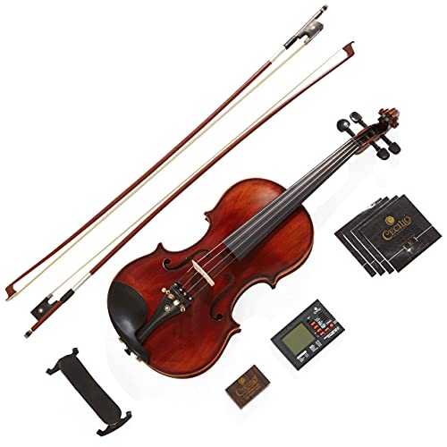 Algopix Similar Product 17 - Mendini By Cecilio Violin  MV50092D 