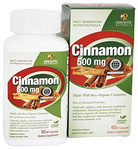 Algopix Similar Product 19 - Cinnamon 500mg Organic 60 CAP