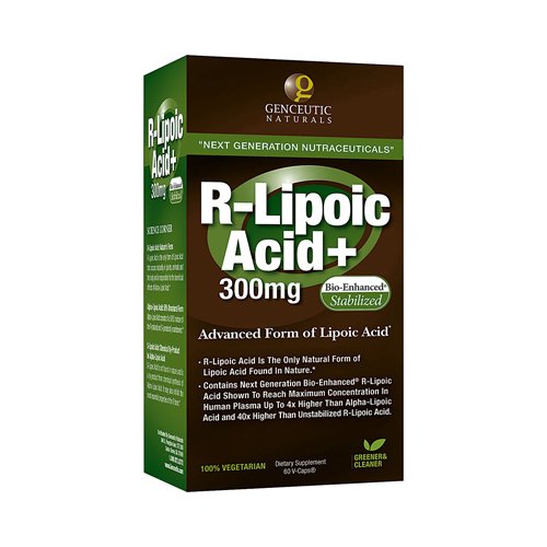 Algopix Similar Product 7 - Genceutic Naturals Nat R Lipoic Acid