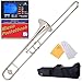 Algopix Similar Product 15 - Mendini by Cecilio Trombone Kit  Bb