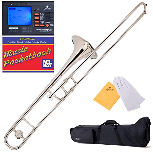 Algopix Similar Product 8 - Mendini by Cecilio Trombone Kit  Bb