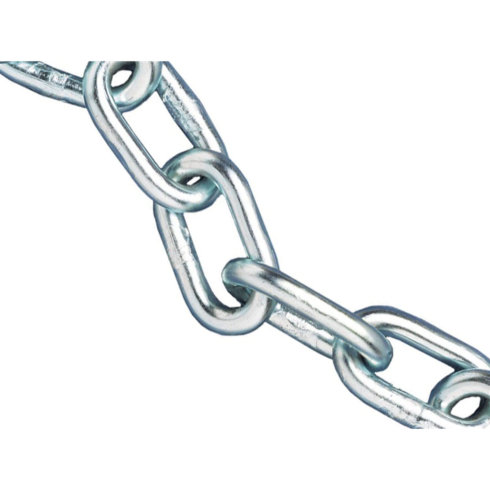 Algopix Similar Product 12 - Faithfull Zinc Plated Chain 6mm x 15m