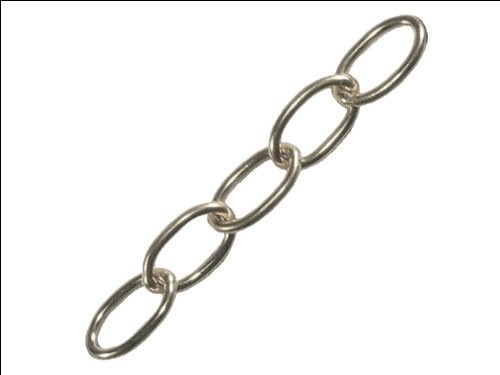 Algopix Similar Product 9 - Faithfull Oval Chain 1.8Mm 10M Chrome