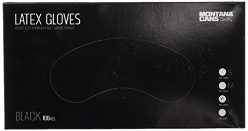 Algopix Similar Product 13 - Montana Cans Disposable Black Latex