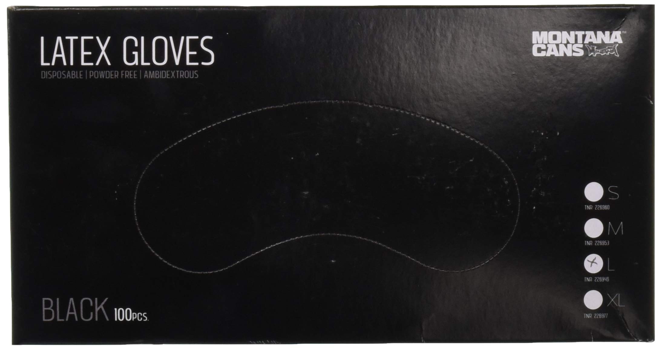 Algopix Similar Product 17 - Montana Cans Disposable Black Latex