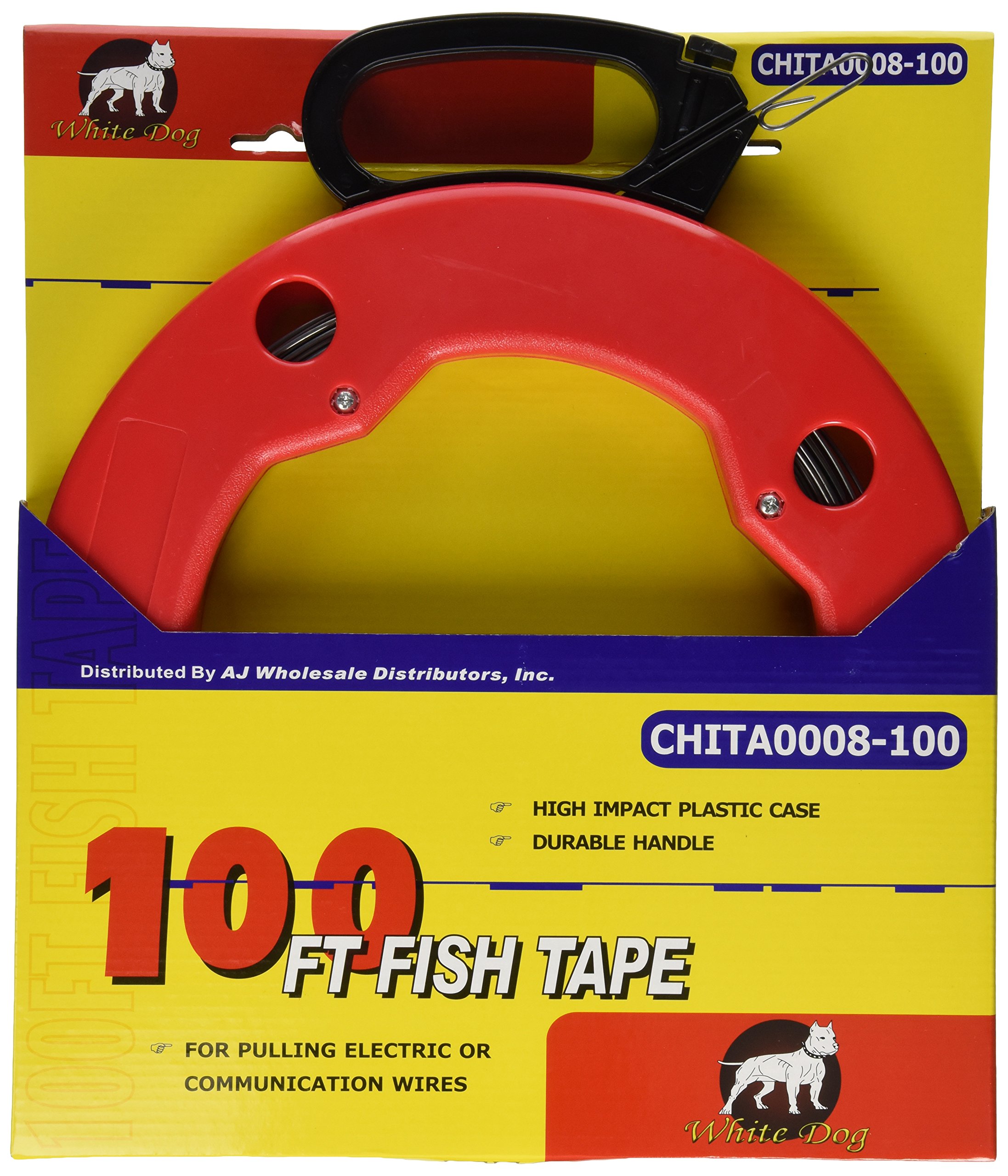 Algopix Similar Product 15 - 100 FT Fish Tape with High Impact Case