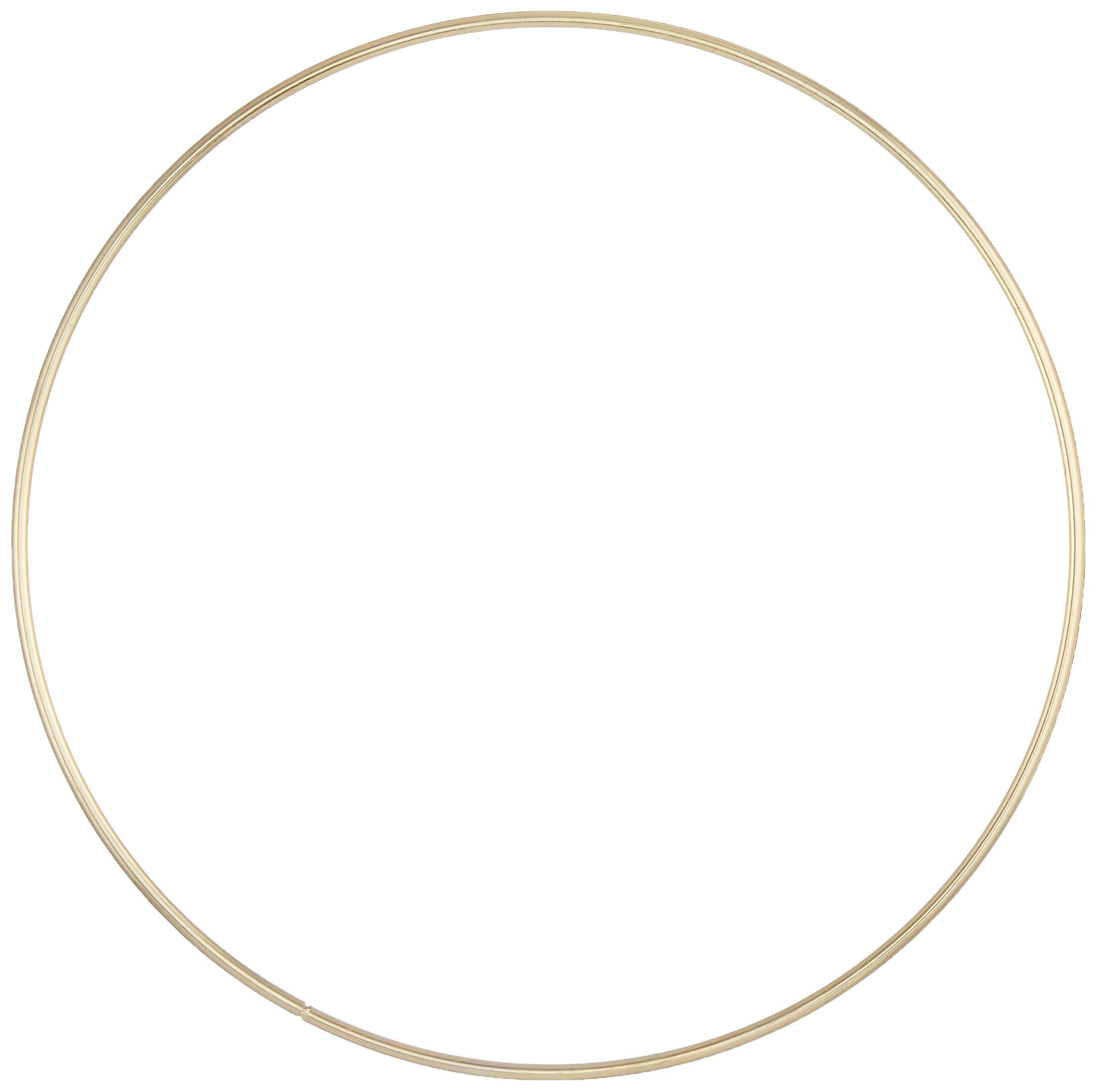 Algopix Similar Product 15 - Darice Gold Metal Ring, 8-Inch