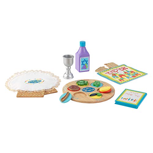 Algopix Similar Product 15 - KidKraft Wooden Toy Passover Set with