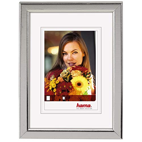 Algopix Similar Product 12 - Hama Bella silber 15x20 Wooden Frame