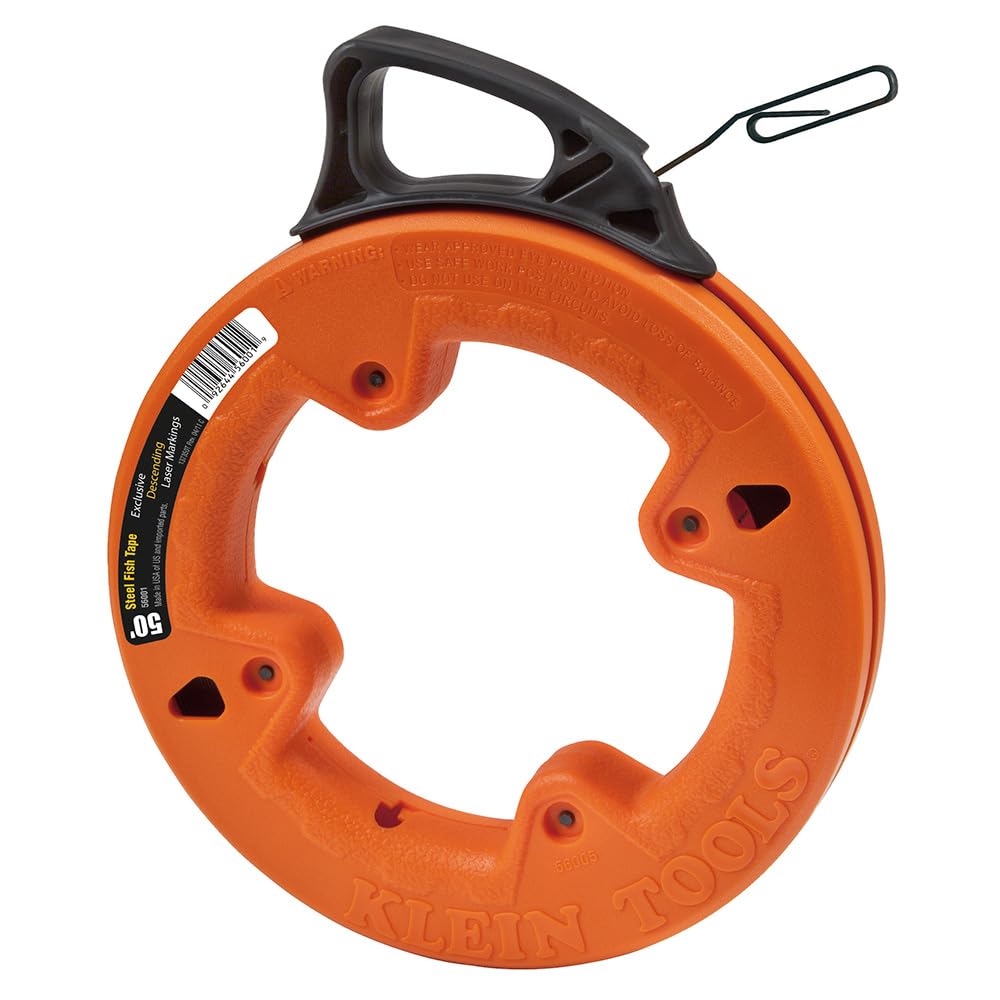 Algopix Similar Product 4 - Klein Tools 56001 Fish Tape 50Foot