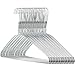 Algopix Similar Product 18 - HANGERWORLD Silver Metal Wire Clothes