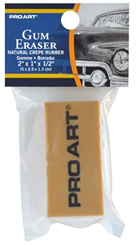Algopix Similar Product 20 - Pro-Art Art Gum Eraser, Natural