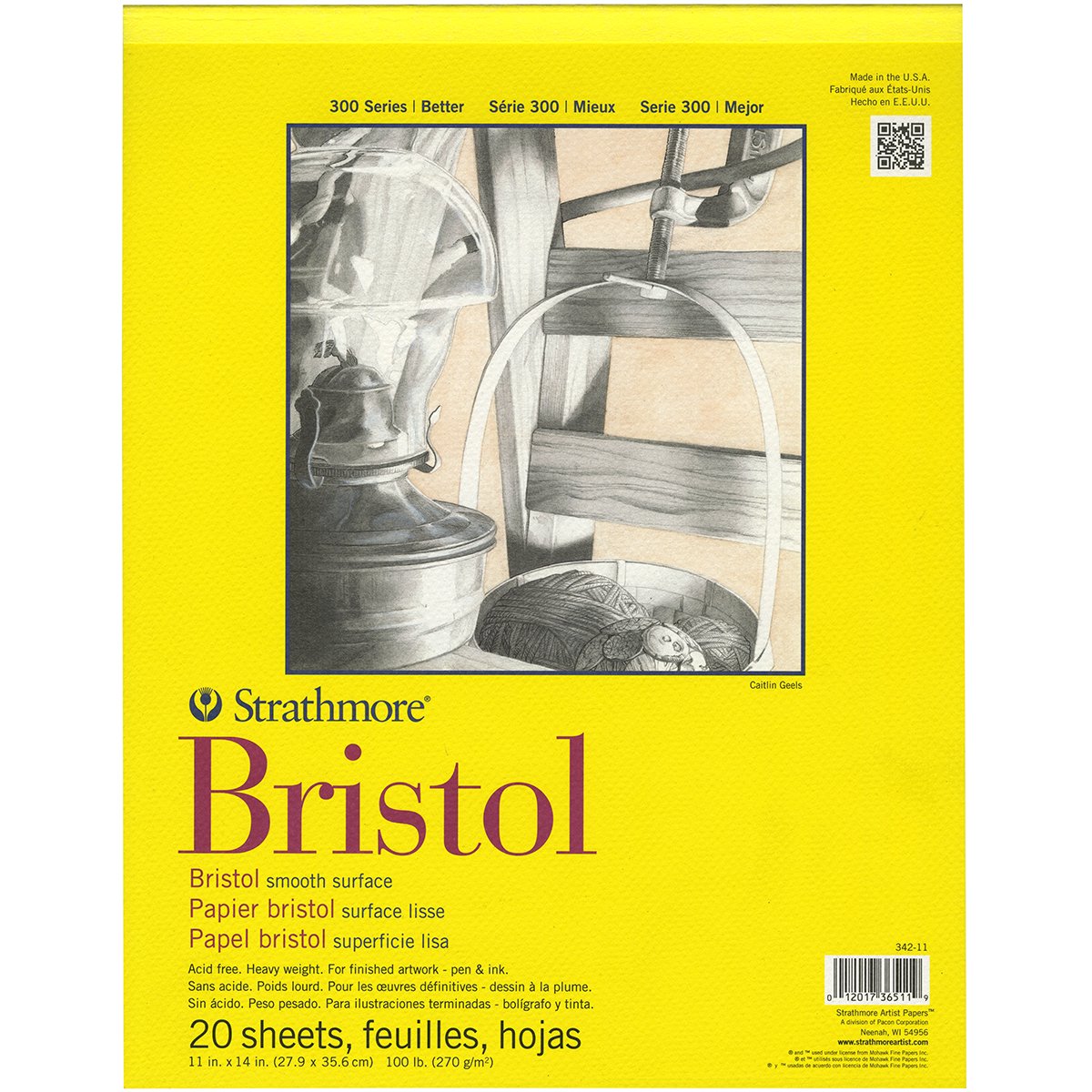 Algopix Similar Product 14 - Strathmore 300 Series Bristol Paper