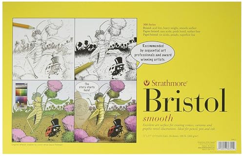 Algopix Similar Product 1 - Strathmore 300 Series Bristol Paper