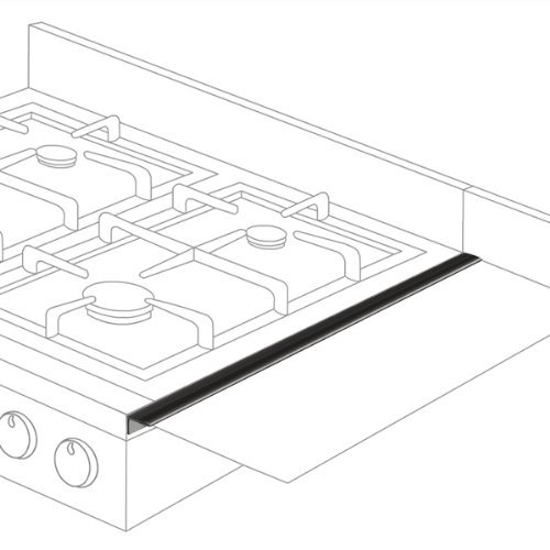 Algopix Similar Product 7 - Stovetop Extender SE24BLA Oven Gap