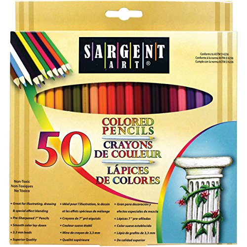 Algopix Similar Product 3 - Sargent Art 09338000912 Pencils 50