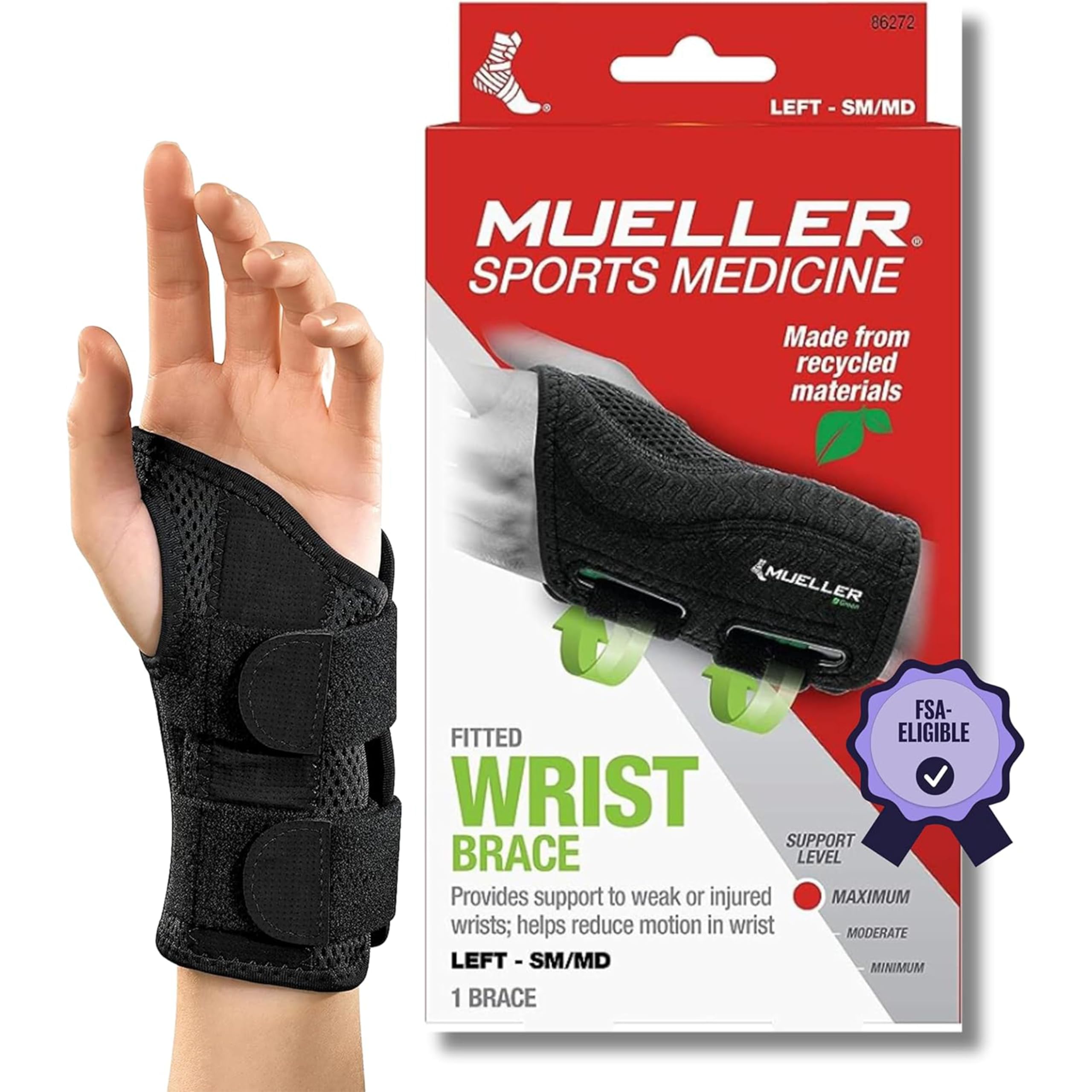 Algopix Similar Product 5 - MUELLER Sports Medicine Green Fitted