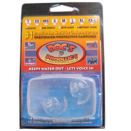 Algopix Similar Product 5 - Docs ProPlugs pair Clear Vented 