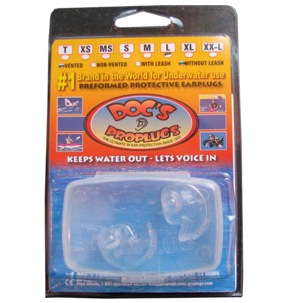 Algopix Similar Product 12 - Docs ProPlugs pair Clear Vented 
