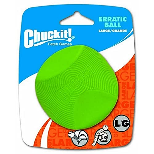 Algopix Similar Product 2 - ChuckIt Dog Erratic Ball Large
