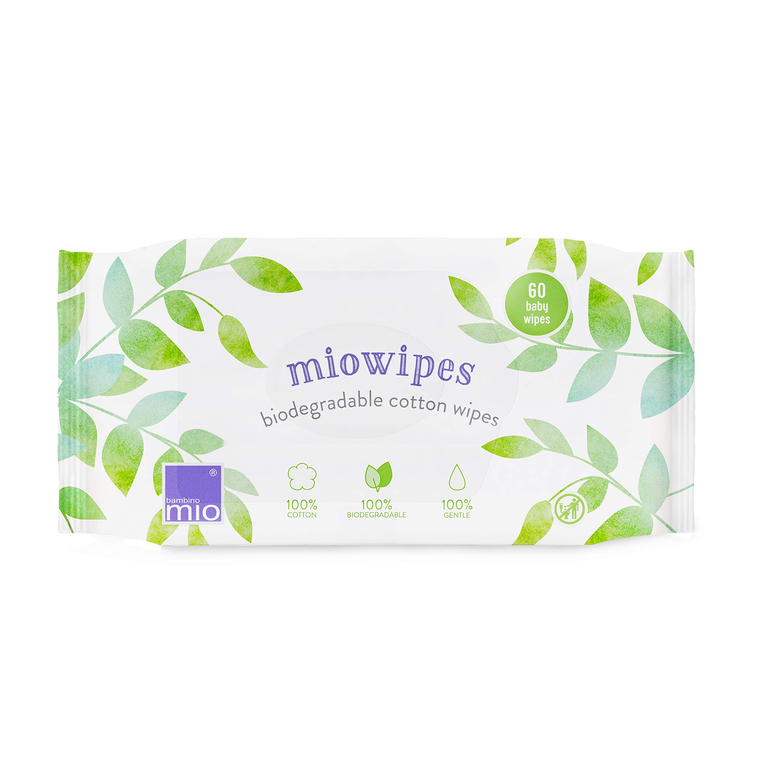 Algopix Similar Product 8 - Bambino Mio Miowipes Natural Baby