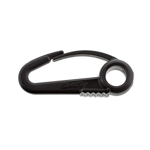 Algopix Similar Product 18 - Scotty 590BK Nylon Snap Hook Black