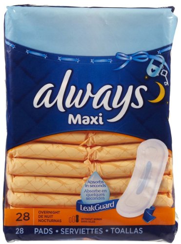 Algopix Similar Product 1 - Always 6/28 Maxi Ovrnite Size 28ct