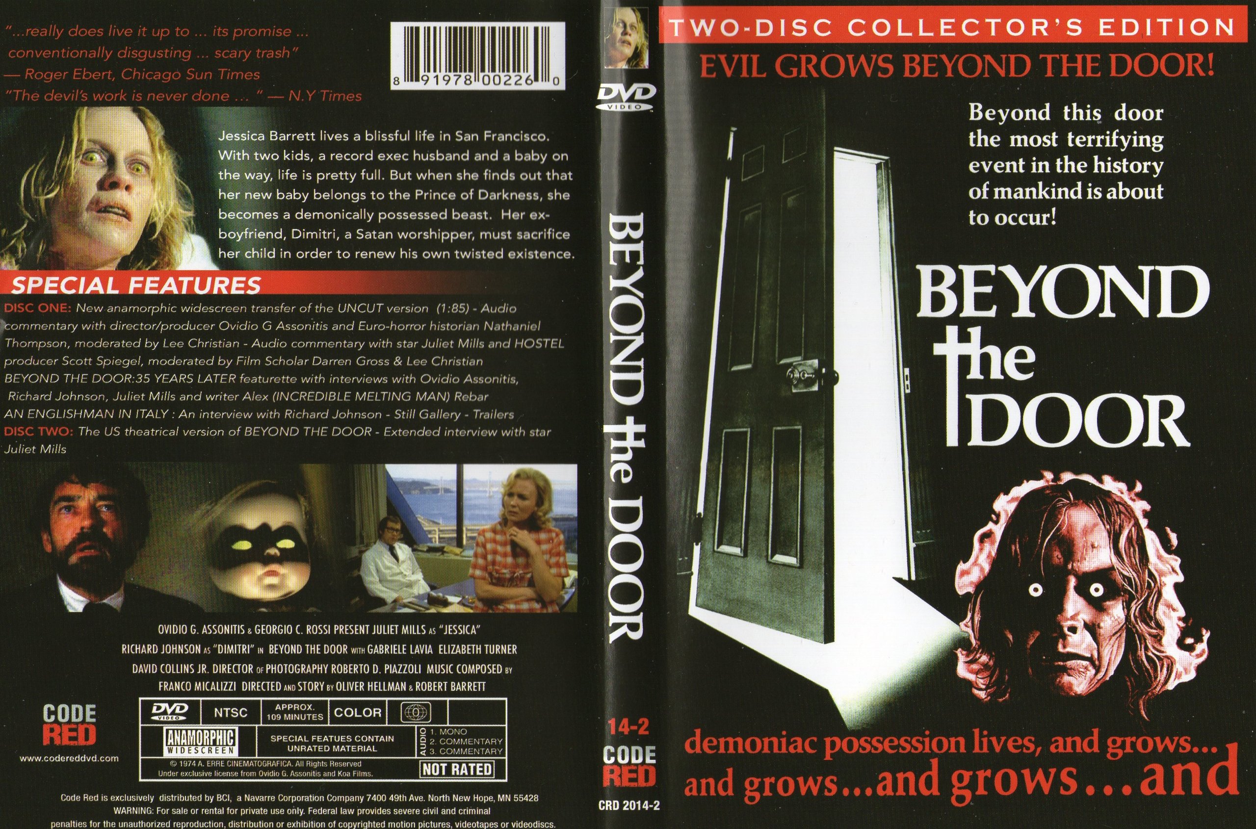 Algopix Similar Product 8 - Beyond the Door TwoDisc Collectors
