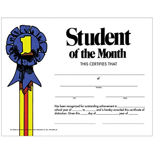 Algopix Similar Product 12 - Hayes Publishing Student of The Month