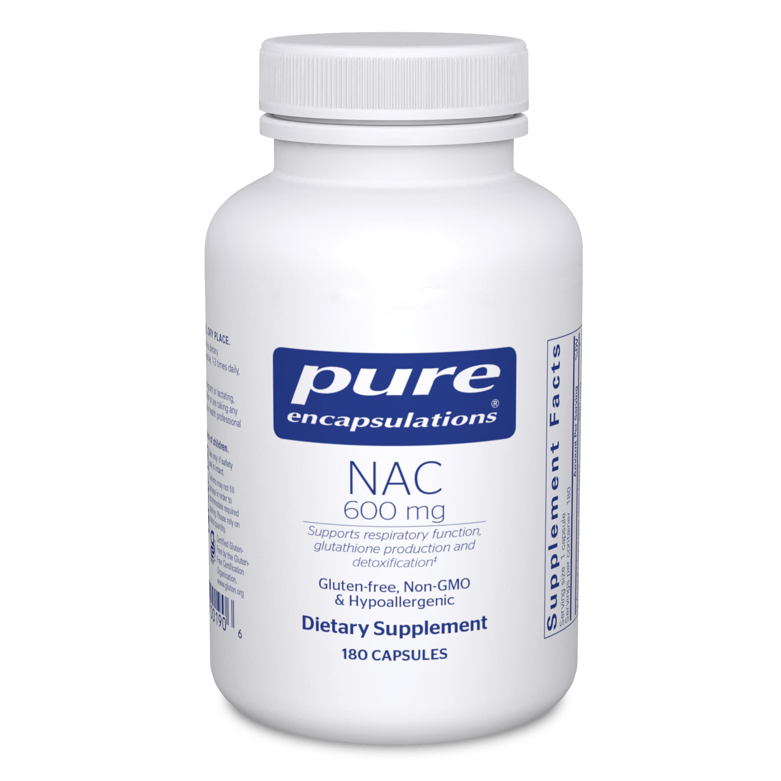 Algopix Similar Product 8 - Pure Encapsulations NAC 600 mg 