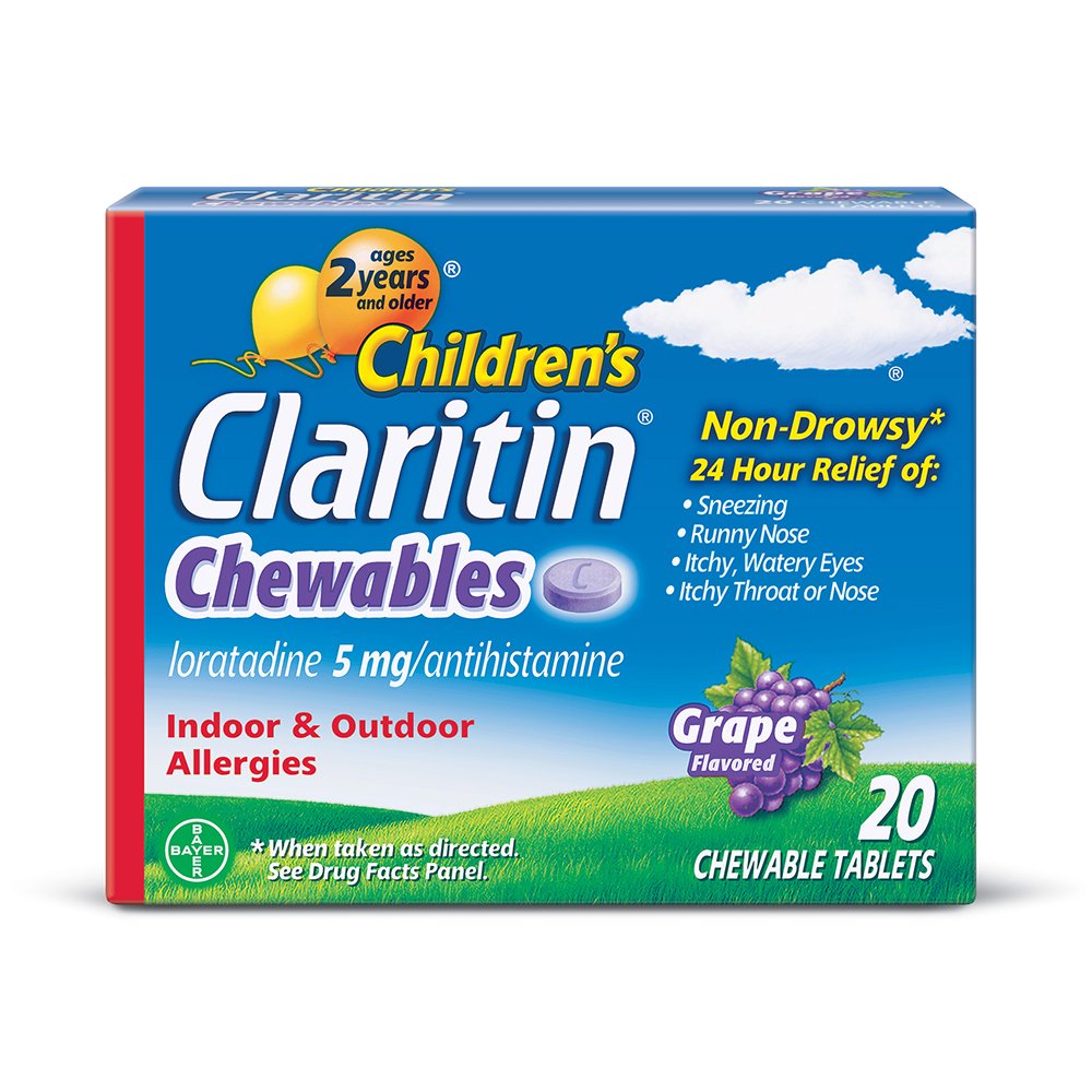 Algopix Similar Product 12 - Childrens Claritin 24 Hour NonDrowsy