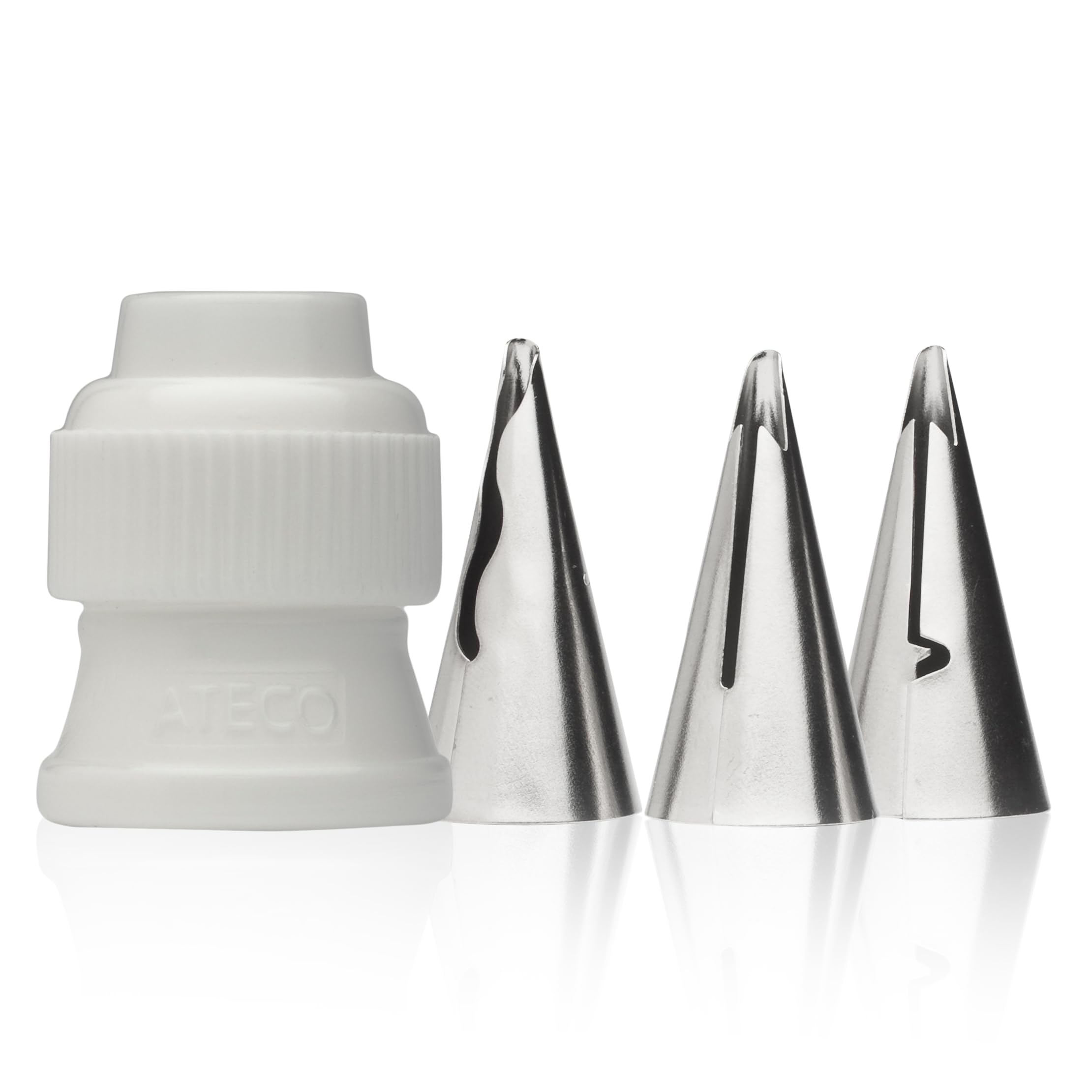 Algopix Similar Product 19 - Ateco  4 Piece Ruffle Decorating Tube
