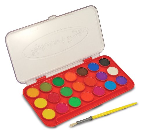 Algopix Similar Product 10 - Melissa  Doug 14120 Deluxe Watercolour