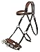 Algopix Similar Product 8 - Kerbl Brown Leather Cavesson 