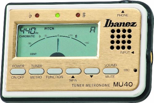 Algopix Similar Product 7 - Ibanez MU40 Chromatic Tuner/Metronome