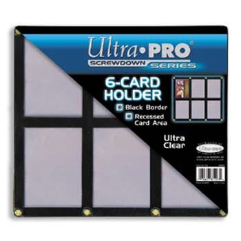 Algopix Similar Product 11 - Ultra Pro UPSCR6CD Screwdown  Black 