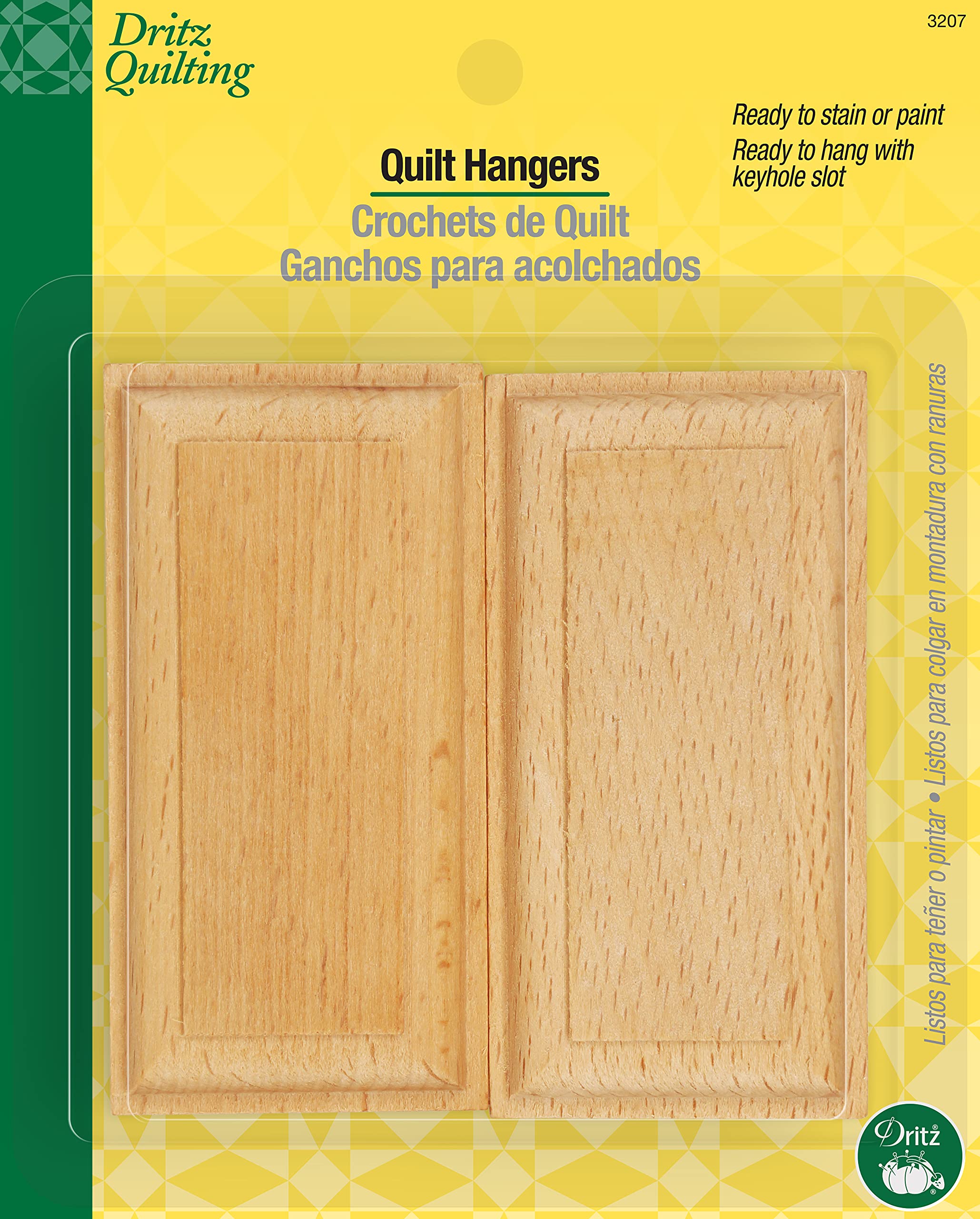 Algopix Similar Product 15 - Dritz 3207 Quilt Hangers (2-Count)