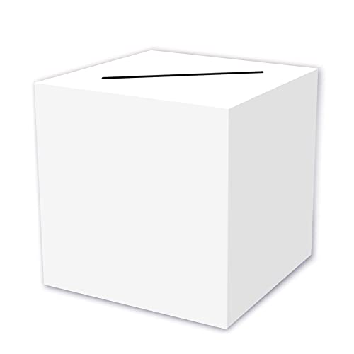 Algopix Similar Product 12 - Beistle White Card Box Holder For
