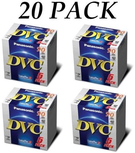 Algopix Similar Product 17 - Panasonic DVM60EJ20P MiniDV Tapes for