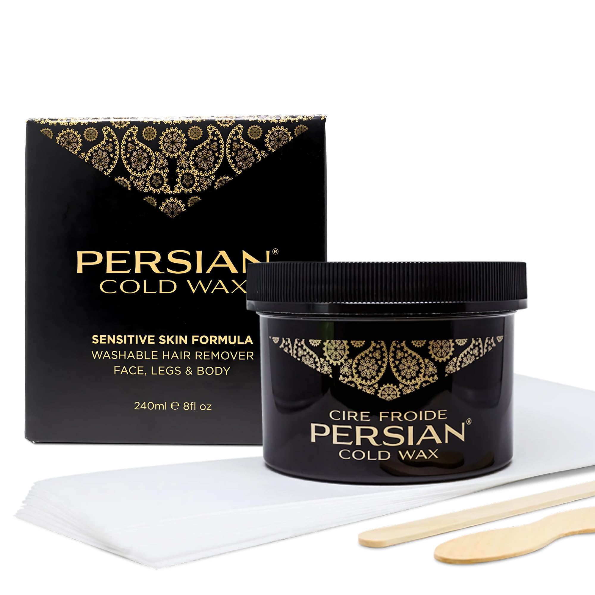 Algopix Similar Product 13 - Persian Cold Wax Hair Remover Kit 1