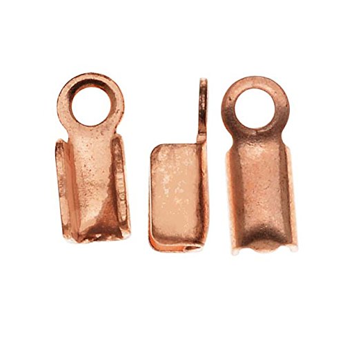 Algopix Similar Product 6 - Beadaholique Real Copper Foldover 3mm