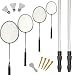 Algopix Similar Product 7 - Best Sport 4Piece Badminton Game 