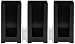 Algopix Similar Product 1 - Rattleware Snap Bin 3-Lid Holder, Black