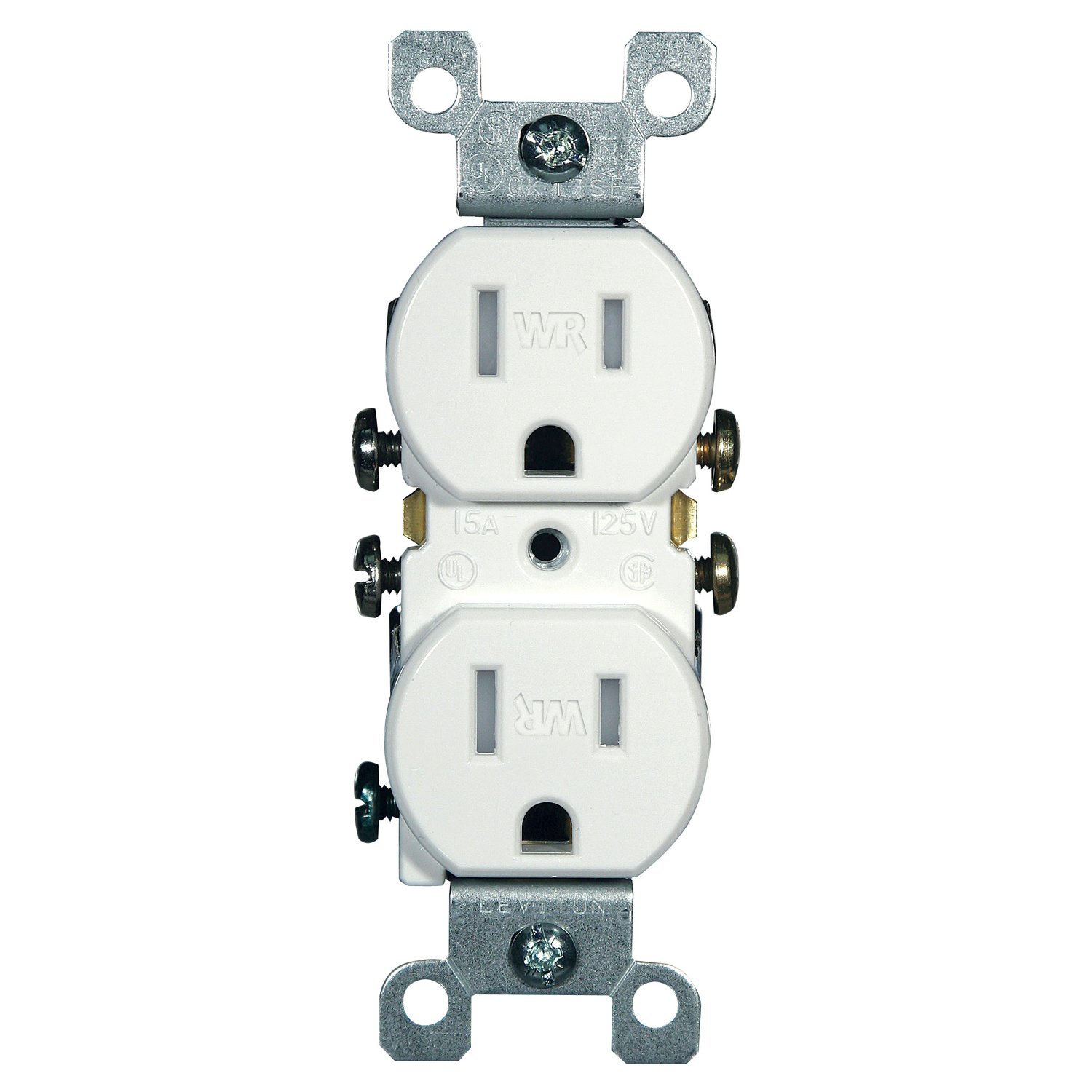 Algopix Similar Product 1 - Leviton W5320T0W 15 Amp 125 Volt