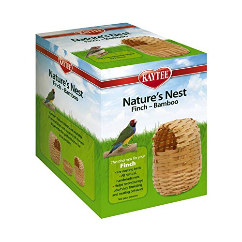 Algopix Similar Product 20 - Kaytee Natures Nest Bamboo Finch